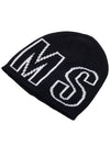 Logo Beanie Black - MSGM - BALAAN 4