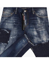 Men's Dark Reveal Wash Sexy Twist Jeans Blue - DSQUARED2 - BALAAN 6