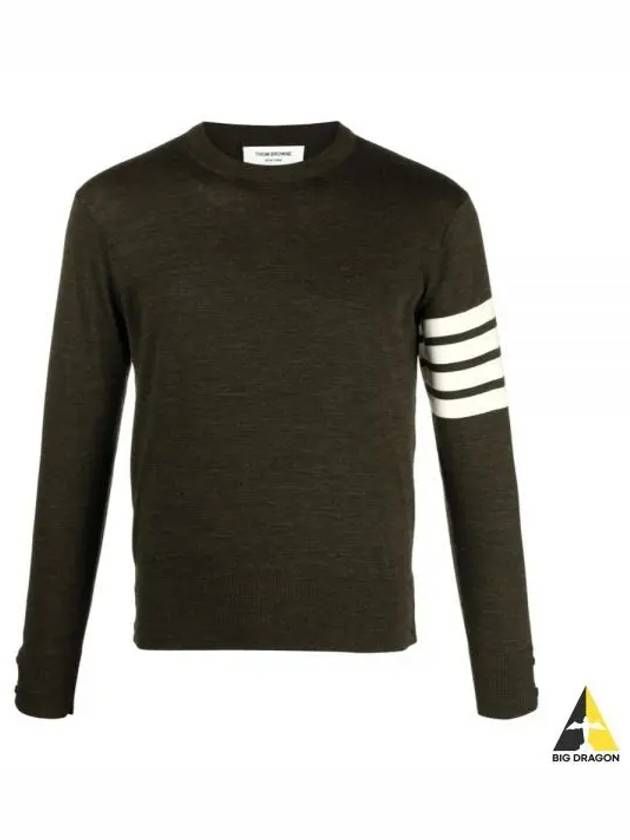 Sweater MKA002A Y1014322 GREEN - THOM BROWNE - BALAAN 2