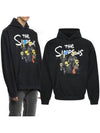 Men's Simpson Overfit Hoodie Black - BALENCIAGA - BALAAN.