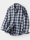 Prime check shirt navy - INDUST - BALAAN 8