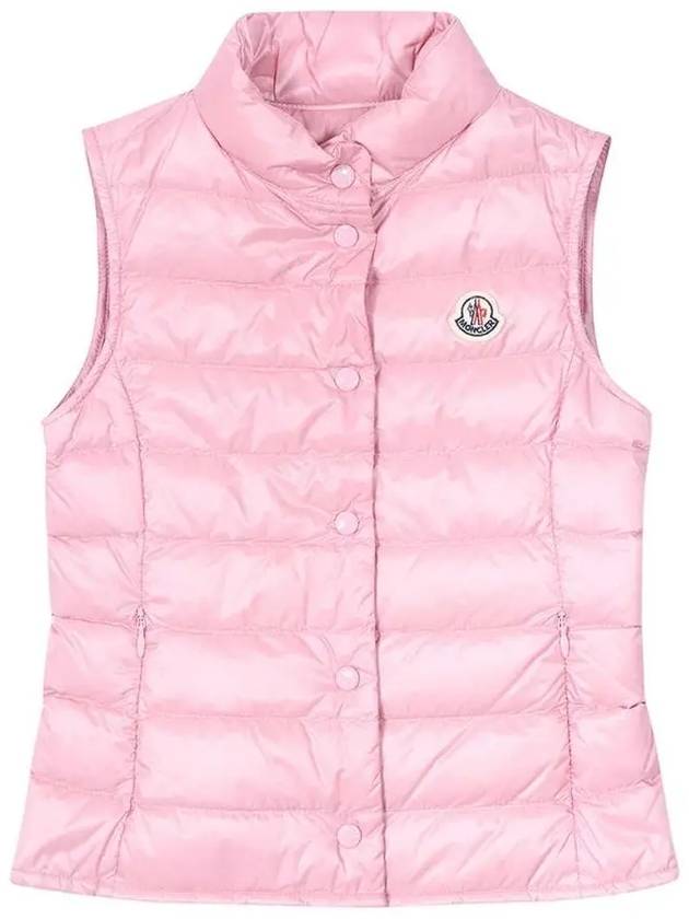 Kids Logo Padded Vest Pink 1A001 01 53048 527 - MONCLER - BALAAN 2