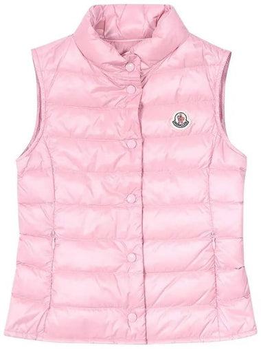 Kids Logo Padded Vest Pink 1A001 01 53048 527 - MONCLER - BALAAN 1