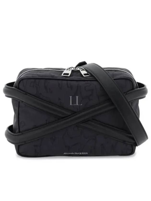 Harness Leather Detail Camera Cross Bag Black - ALEXANDER MCQUEEN - BALAAN 2