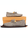 Men's Gommino Suede Driving Shoes Grey - TOD'S - BALAAN 8