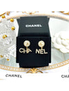 Cubic pearl CC logo lettering two way earrings AB6484 - CHANEL - BALAAN 5