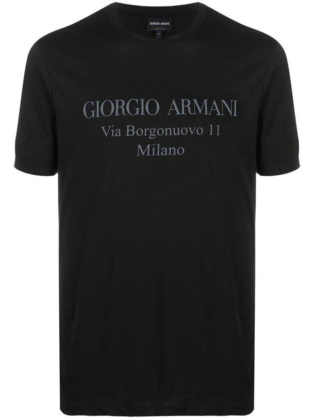 Giorgio Armani Borgonuovo 11 Cotton Jersey T-Shirt Clothing - GIORGIO ARMANI - BALAAN 1