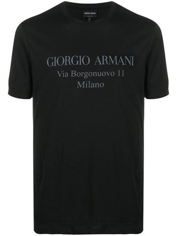 Giorgio Armani Borgonuovo 11 Cotton Jersey T-Shirt Clothing - GIORGIO ARMANI - BALAAN 1