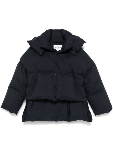 Alaia Coats Black - ALAIA - BALAAN 1