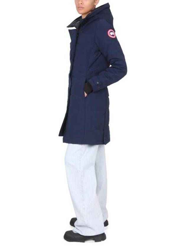 Lorette Hooded Padded Parka Navy - CANADA GOOSE - BALAAN 4