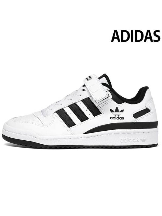 Sneakers Original Forum Low White Black FY7757 - ADIDAS - BALAAN 1