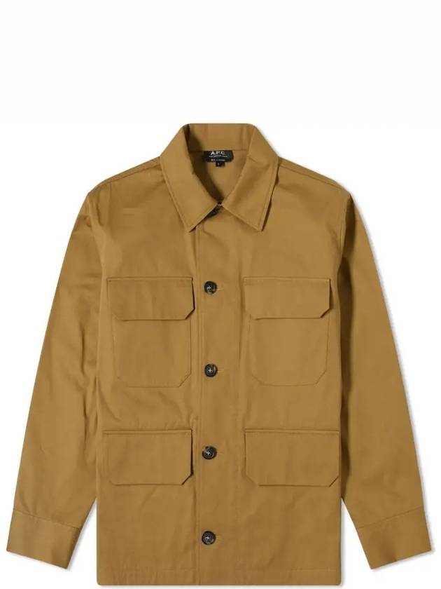 Vianney Shirt Jacket Tobacco - A.P.C. - BALAAN 2