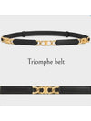 Small Gourmet Triomphe Belt Black - CELINE - BALAAN 2