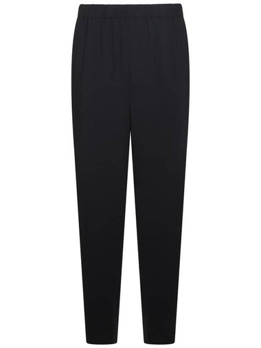 Giorgio Armani Black Wool Pants - GIORGIO ARMANI - BALAAN 1