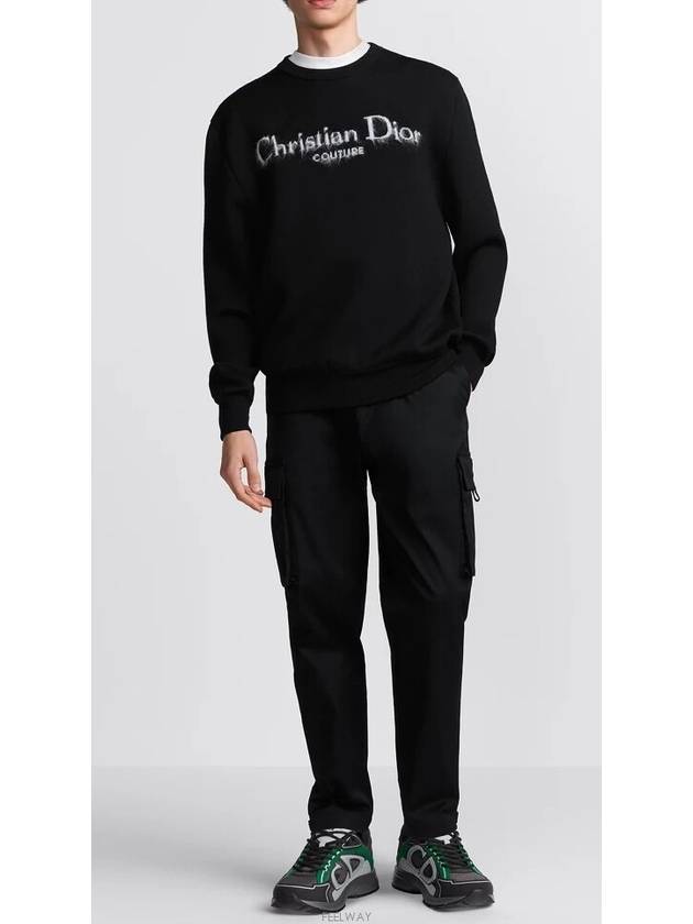 Christian Dior Couture Sweater Black Wool Blend - DIOR - BALAAN 3