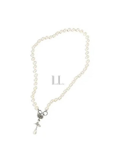 Aleksa Pearl Necklace Silver - VIVIENNE WESTWOOD - BALAAN 2