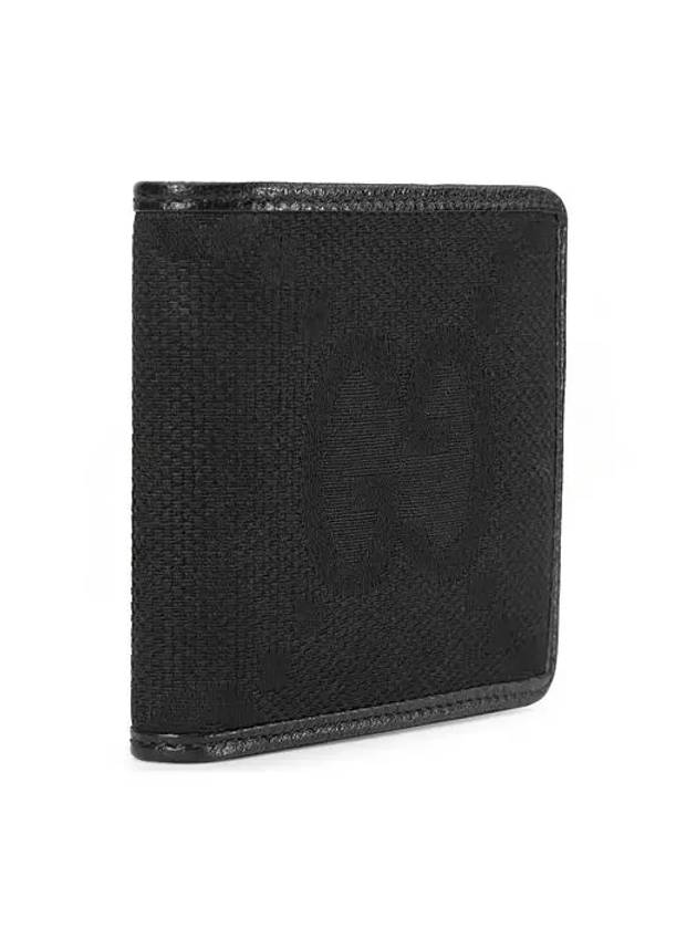 Jumbo GG Bifold Half Wallet Black - GUCCI - BALAAN 4