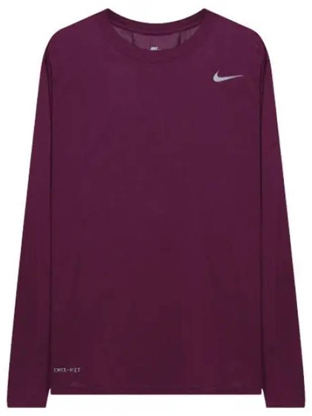 Team Legend Long Sleeve Crew T Shirt - NIKE - BALAAN 1