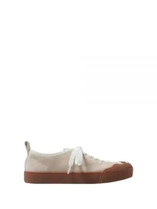 ISI Leather Low Top Sneakers Off White - SUNNEI - BALAAN 2