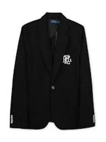 Points W double knit jacquard blazer black 1236633 - POLO RALPH LAUREN - BALAAN 1