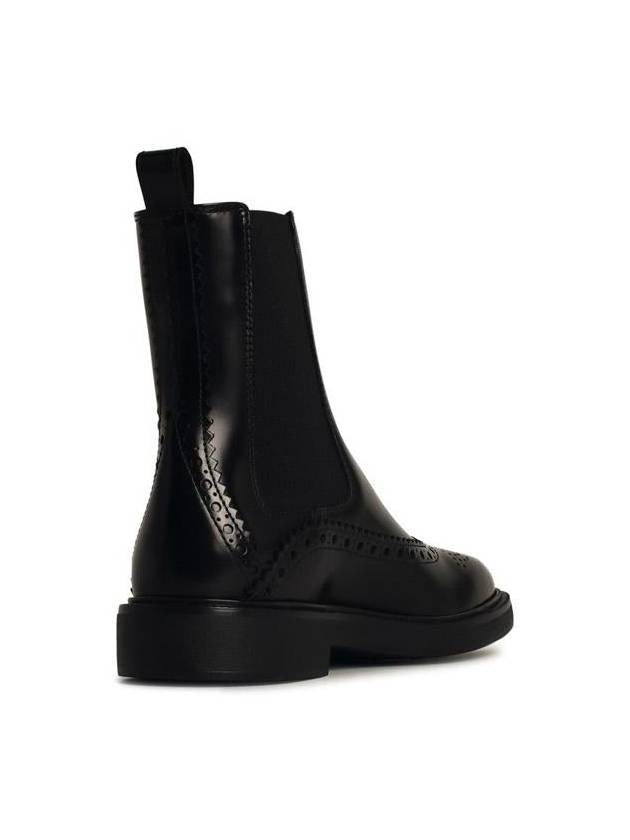 Leather Chelsea Boots Black - TOD'S - BALAAN 4