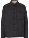 Reversible Vintage Check Thermoregulated Overshirt Jacket Black - BURBERRY - BALAAN 2