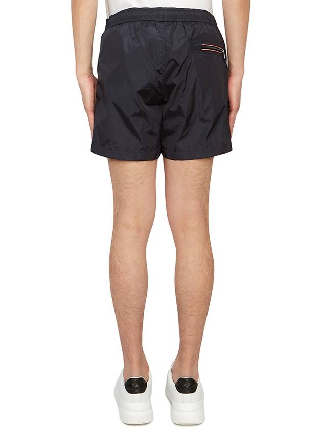 Moncler Logo Swim Shorts Night Blue - MONCLER - BALAAN 4