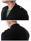 Perfect Jersey Zip-up Jacket Black - BALMAIN - BALAAN 6