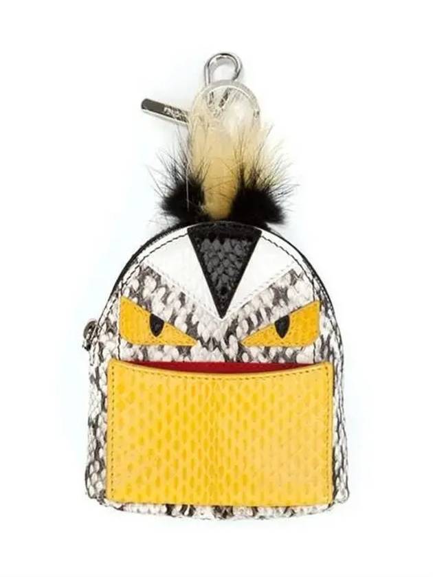 16SS Bag Bug Backpack Charm Key Ring 7AR457 6DL F01E14 - FENDI - BALAAN 1