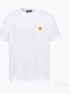 Medusa Embroidery Cotton Short Sleeve T-shirt White - VERSACE - BALAAN 2