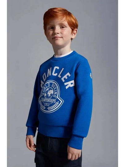 Kids Logo Sweatshirt 8G00002899PS 711 - MONCLER - BALAAN 2