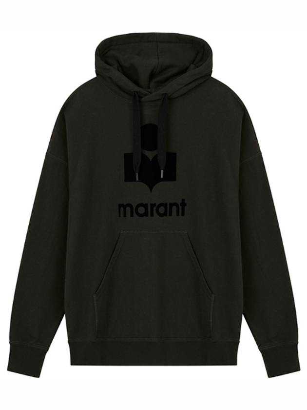 Miley Logo Hoodie Faded Black - ISABEL MARANT - BALAAN 2