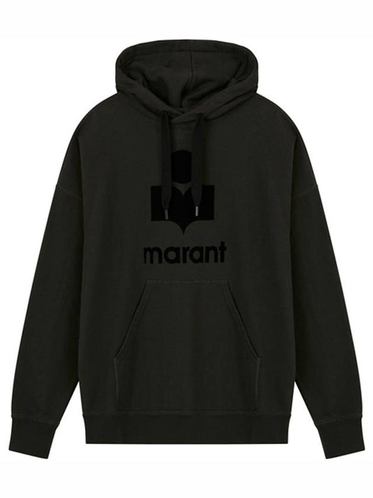 Miley Logo Hoodie Faded Black - ISABEL MARANT - BALAAN 2