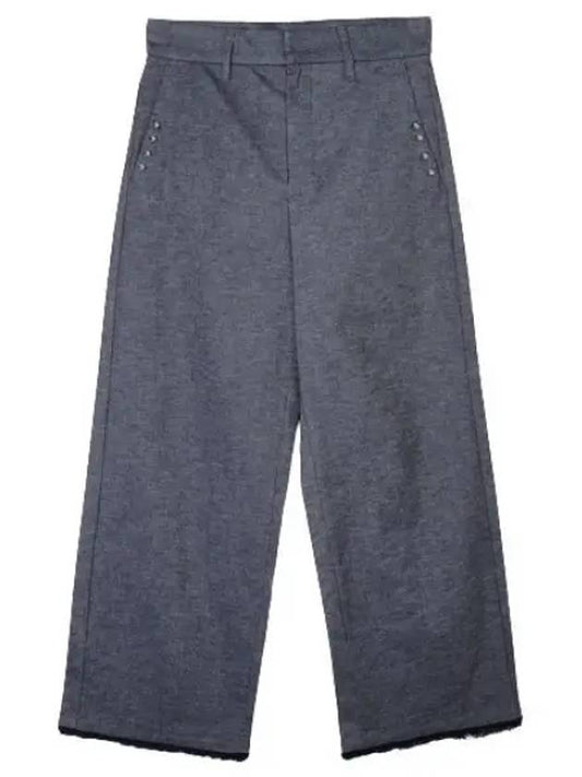 Cotton Pants Women Slacks - MAX MARA - BALAAN 1