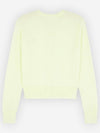 Baby Fox Patch Regular Cardigan Lemonade - MAISON KITSUNE - BALAAN 3