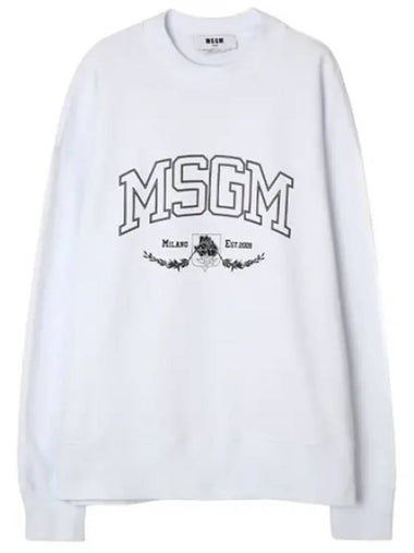 logo print sweatshirt - MSGM - BALAAN 1