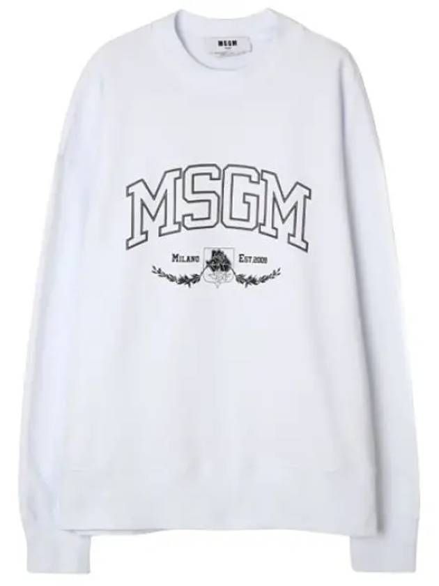 logo print sweatshirt - MSGM - BALAAN 1