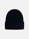 Basic Logo Cuff Beanie Black - STUSSY - BALAAN 3