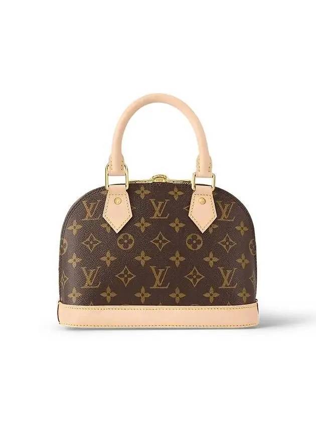 Alma BB Monogram Tote Bag Brown - LOUIS VUITTON - BALAAN 3