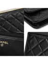 A80982 Black Lambskin Gold Trendy CC WOC Long Wallet Chain Cross Bag 31st - CHANEL - BALAAN 6