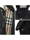 Long Sleeved Quilted Jacket Black - BURBERRY - BALAAN 5