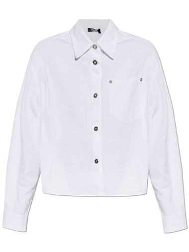 Versace Shirt With Pocket, Women's, White - VERSACE - BALAAN 1