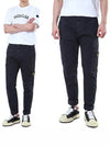 Compass Badge Cargo Straight Pants Blue - STONE ISLAND - BALAAN 2