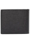 East West Leather Half Wallet Black - SAINT LAURENT - BALAAN 3