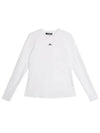 Golf Logo Print Ada Long Sleeve T-Shirt White - J.LINDEBERG - BALAAN 2