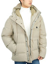 Survival Down Jacket Beige - TEN C - BALAAN 9