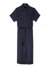 New Drew Midi Dress Navy - A.P.C. - BALAAN 2