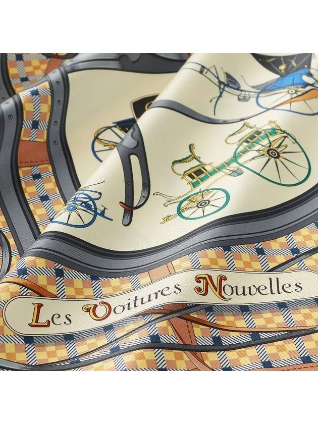 Les Voitures Nouvelles Silk Women s Scarf 70 H984108S - HERMES - BALAAN 2