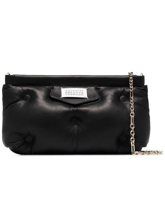 Glam Slam Chain Shoulder Bag Black - MAISON MARGIELA - BALAAN 1