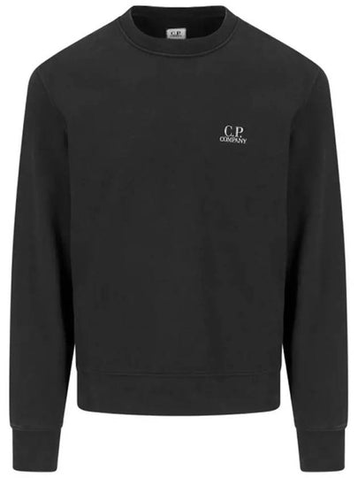 Lens Wappen Logo Sweatshirt Black - CP COMPANY - BALAAN 2